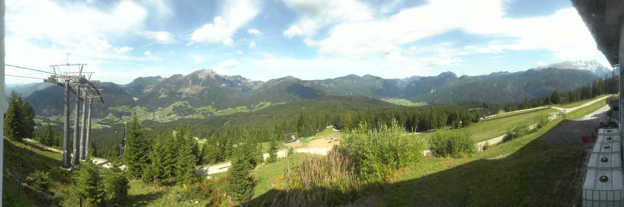 Archiv Foto Webcam Blick vom Hornspitz