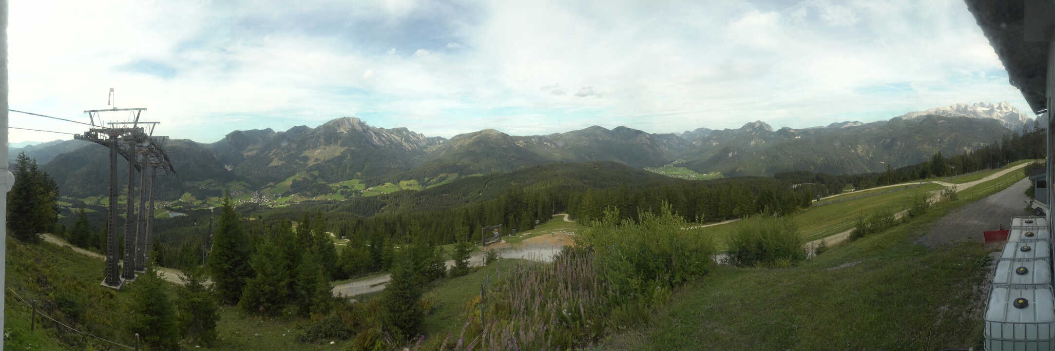 Archiv Foto Webcam Blick vom Hornspitz