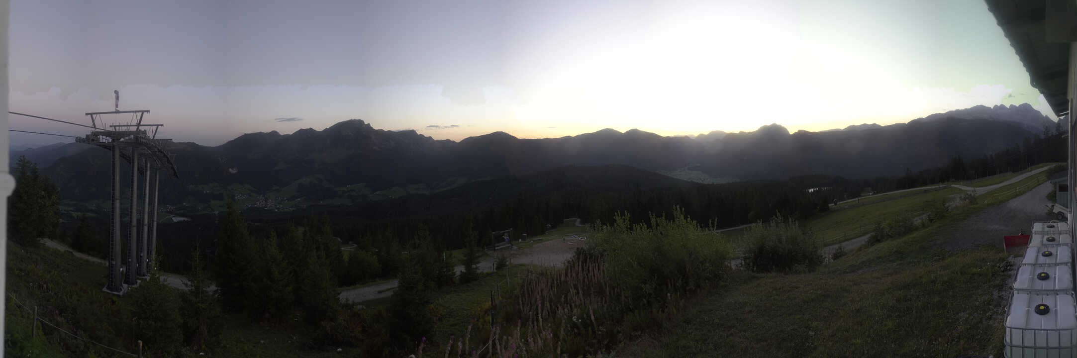 Archiv Foto Webcam Blick vom Hornspitz