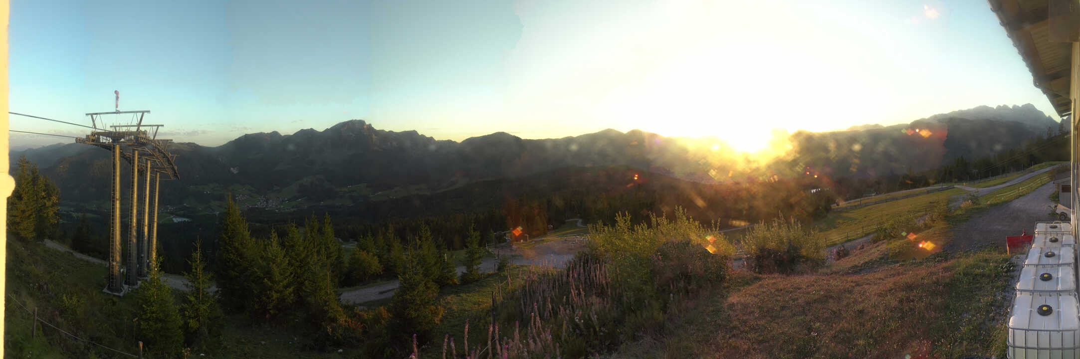 Archiv Foto Webcam Blick vom Hornspitz