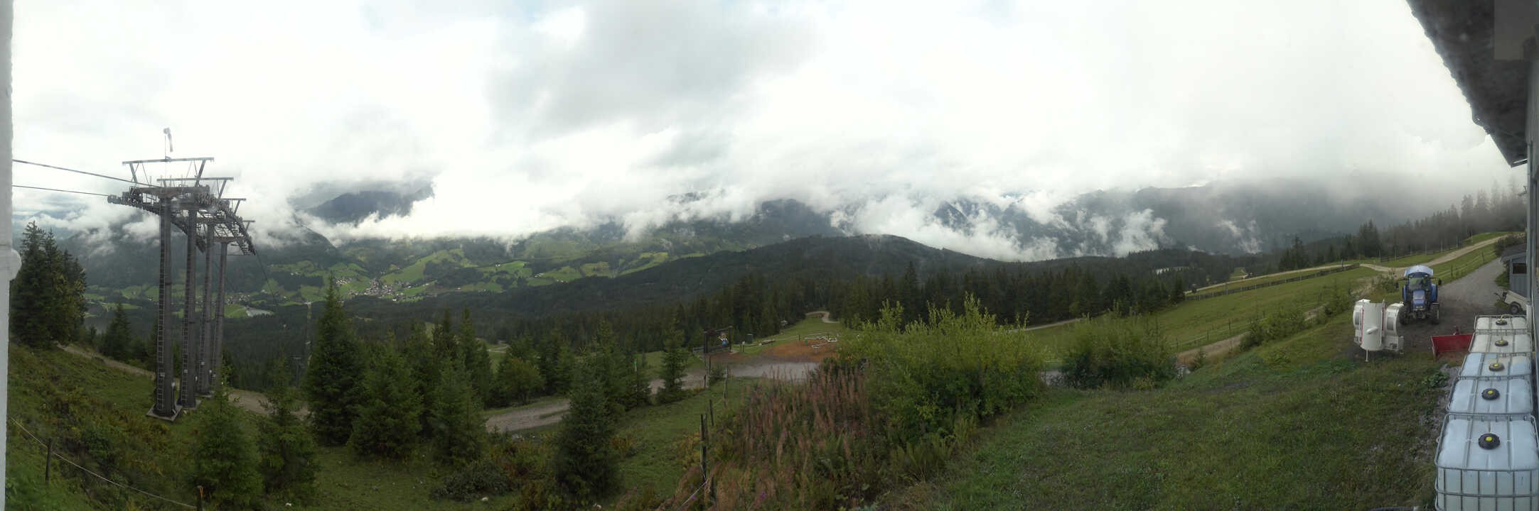 Archiv Foto Webcam Blick vom Hornspitz