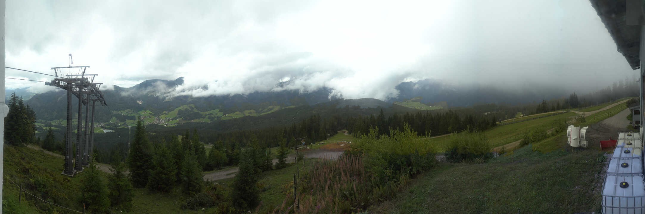 Archiv Foto Webcam Blick vom Hornspitz