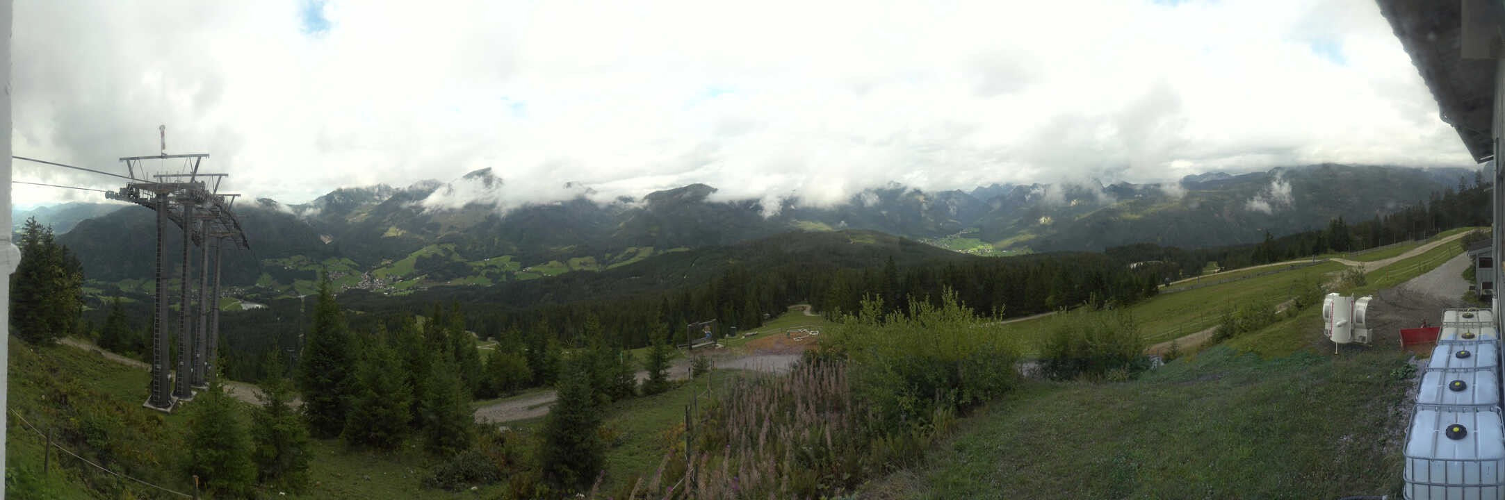 Archiv Foto Webcam Blick vom Hornspitz