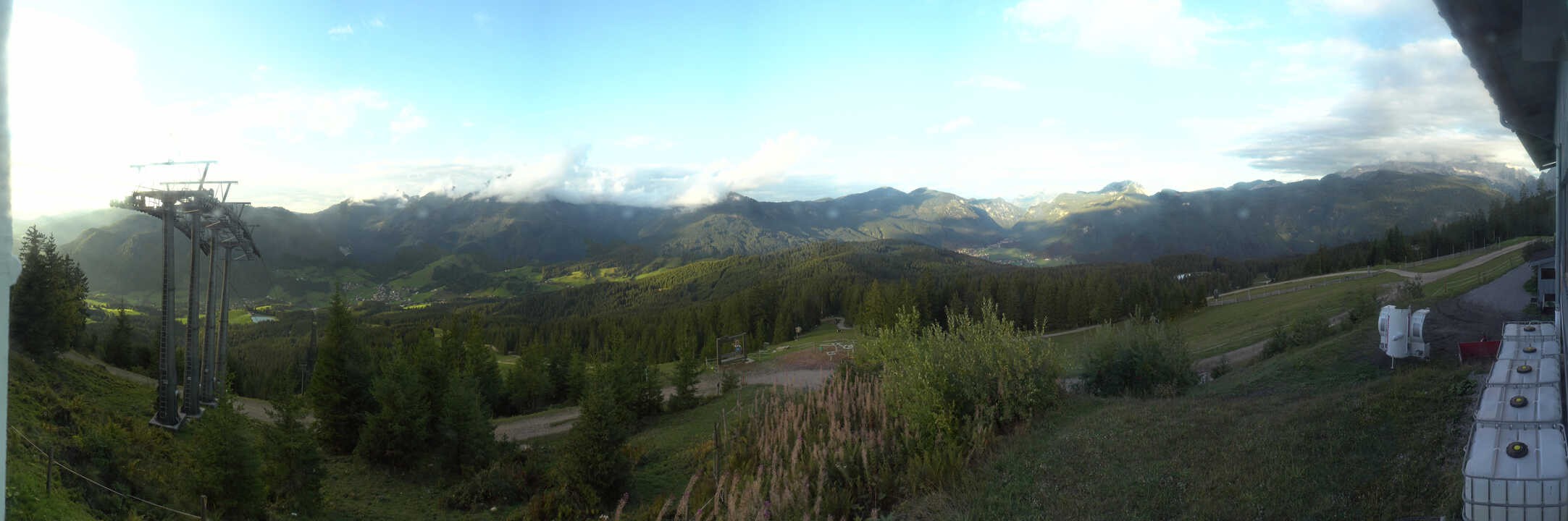 Archiv Foto Webcam Blick vom Hornspitz