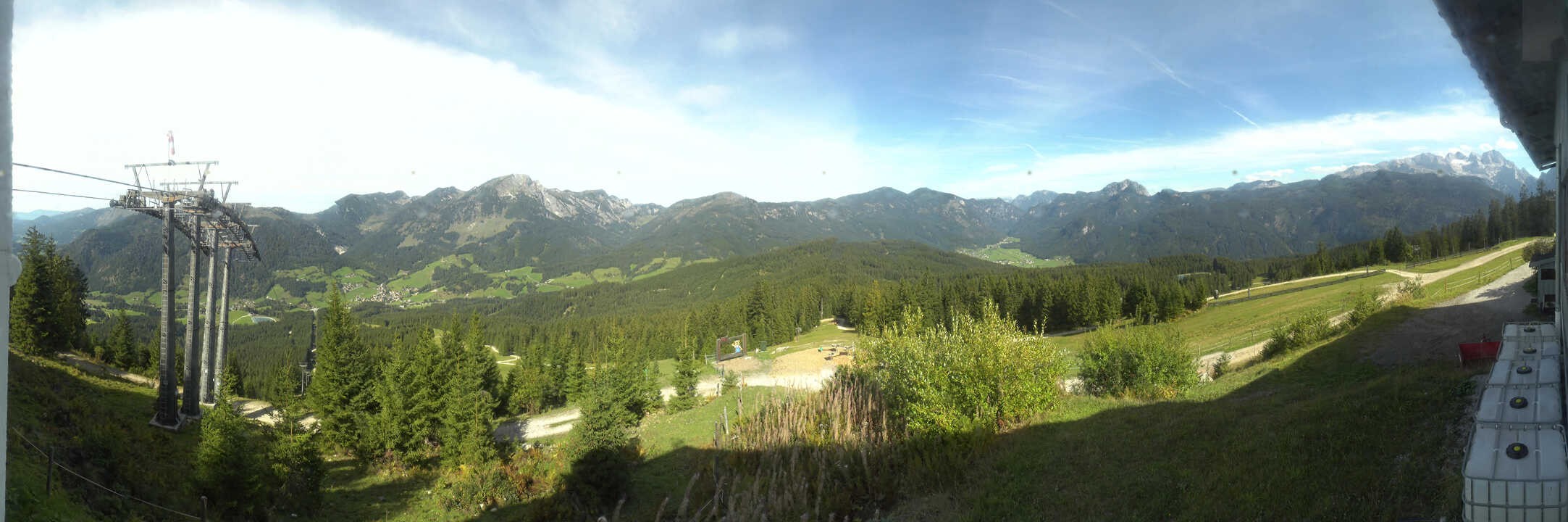 Archiv Foto Webcam Blick vom Hornspitz