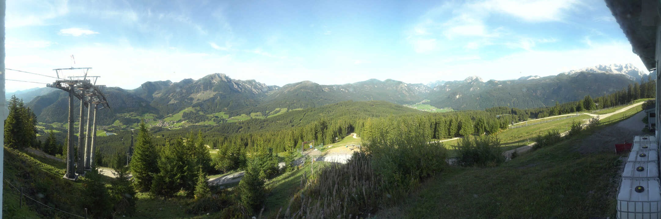 Archiv Foto Webcam Blick vom Hornspitz