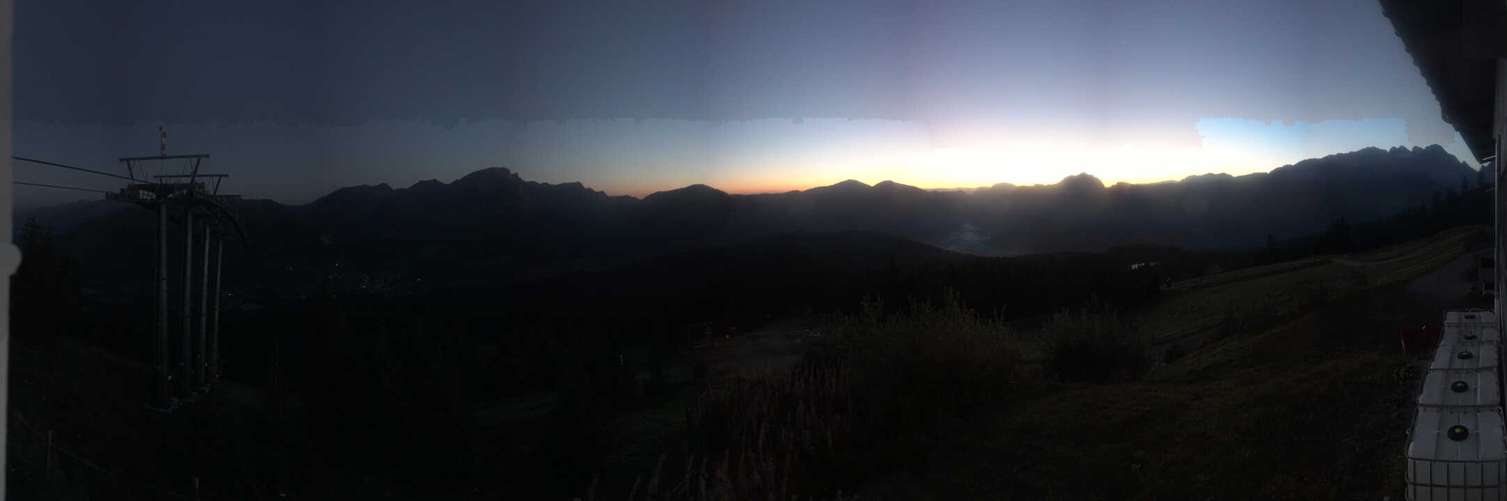 Archiv Foto Webcam Blick vom Hornspitz