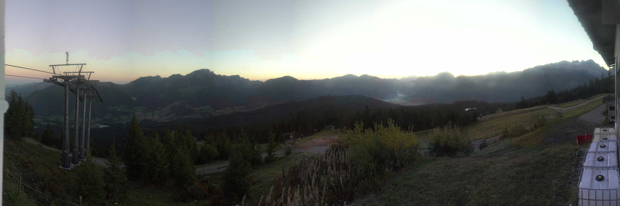 Archiv Foto Webcam Blick vom Hornspitz