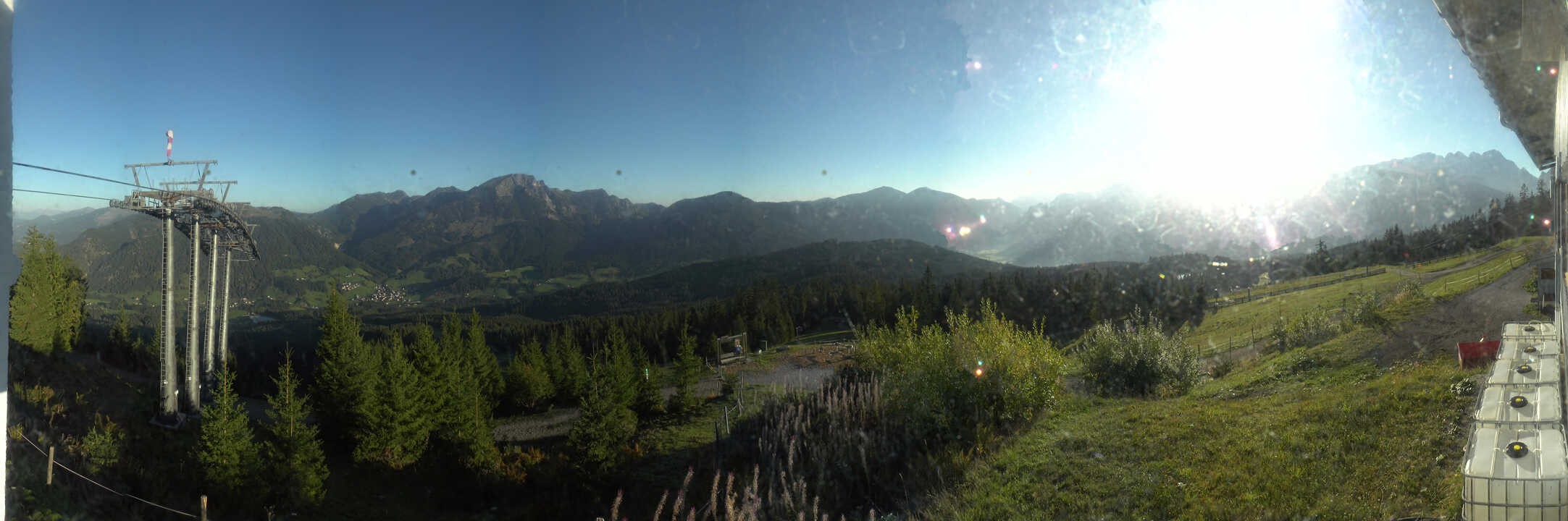 Archiv Foto Webcam Blick vom Hornspitz
