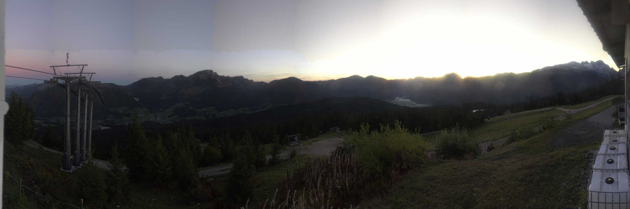 Archiv Foto Webcam Blick vom Hornspitz