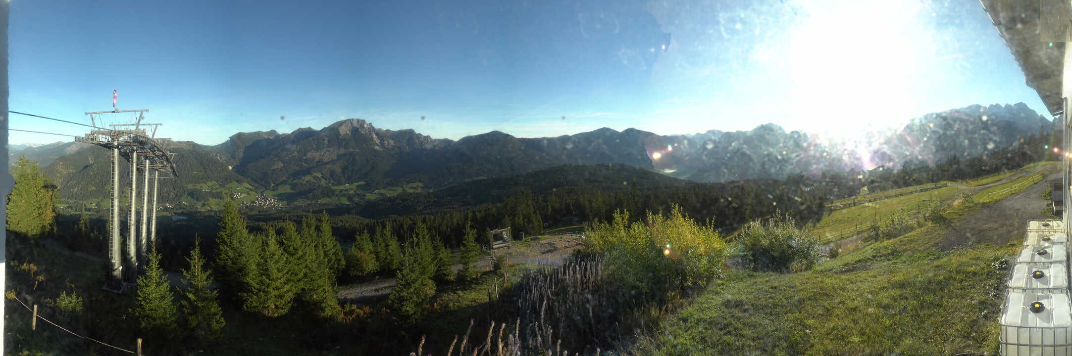 Archiv Foto Webcam Blick vom Hornspitz