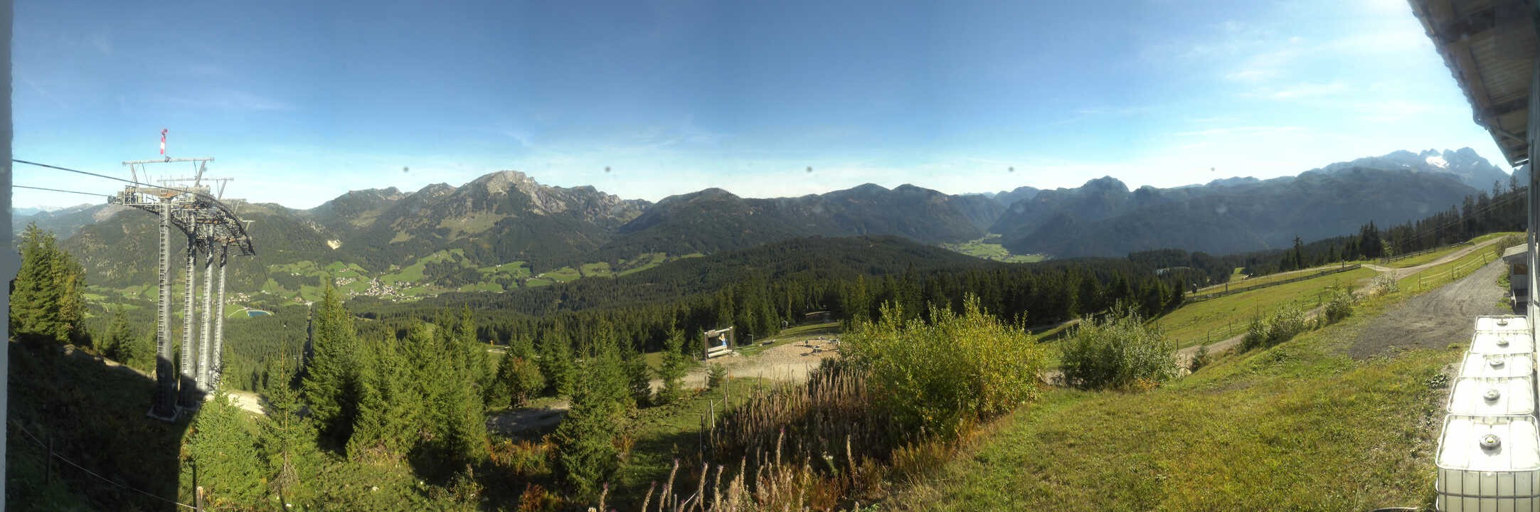 Archiv Foto Webcam Blick vom Hornspitz