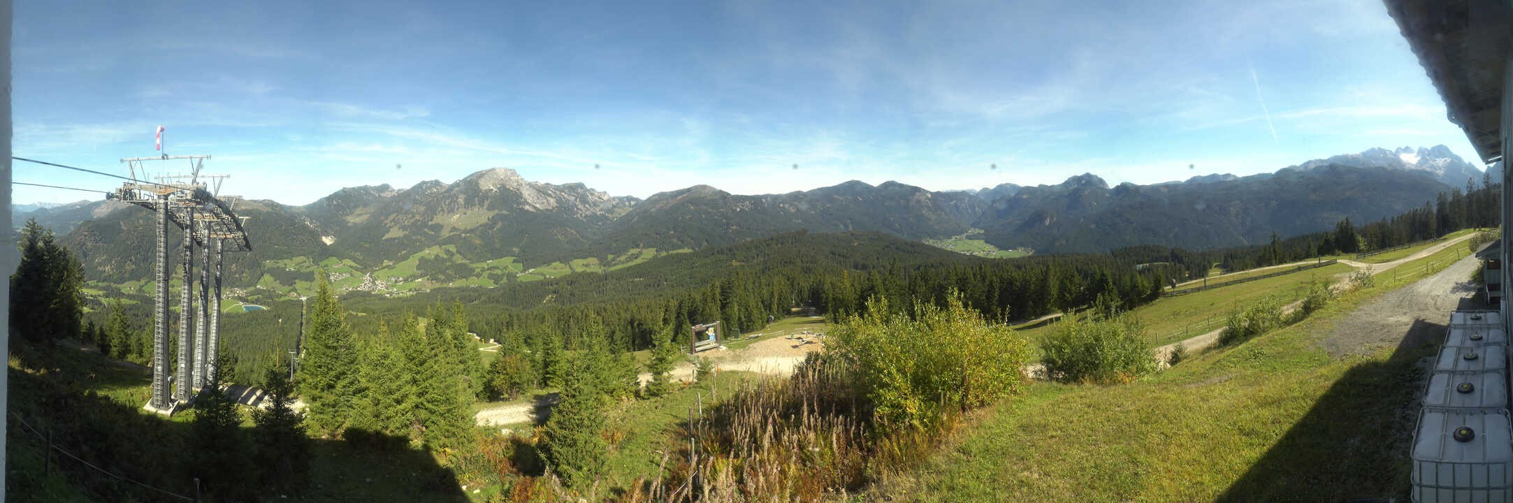 Archiv Foto Webcam Blick vom Hornspitz