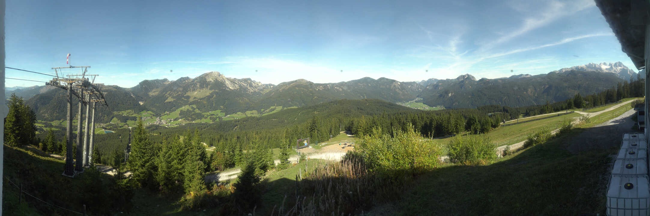 Archiv Foto Webcam Blick vom Hornspitz