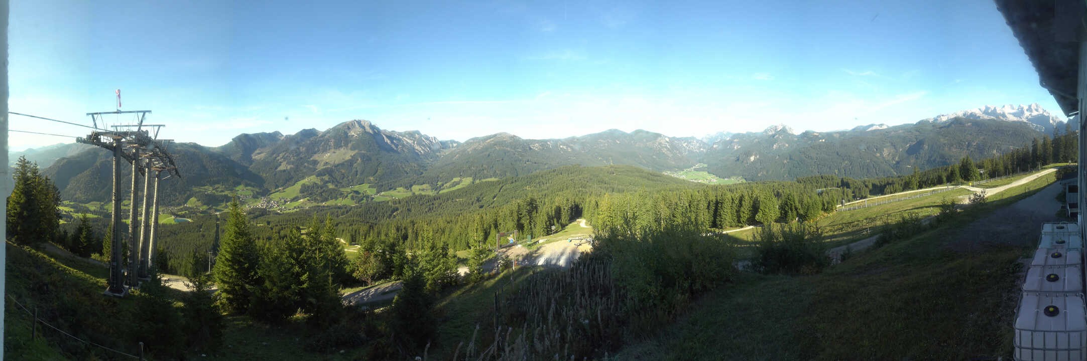Archiv Foto Webcam Blick vom Hornspitz