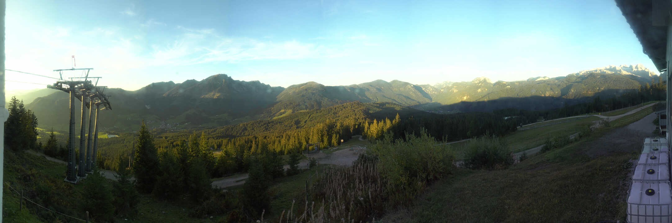 Archiv Foto Webcam Blick vom Hornspitz