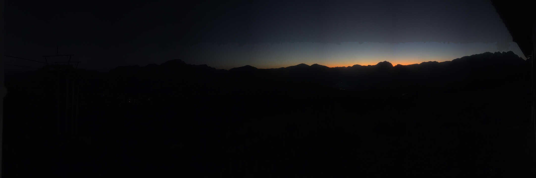 Archiv Foto Webcam Blick vom Hornspitz