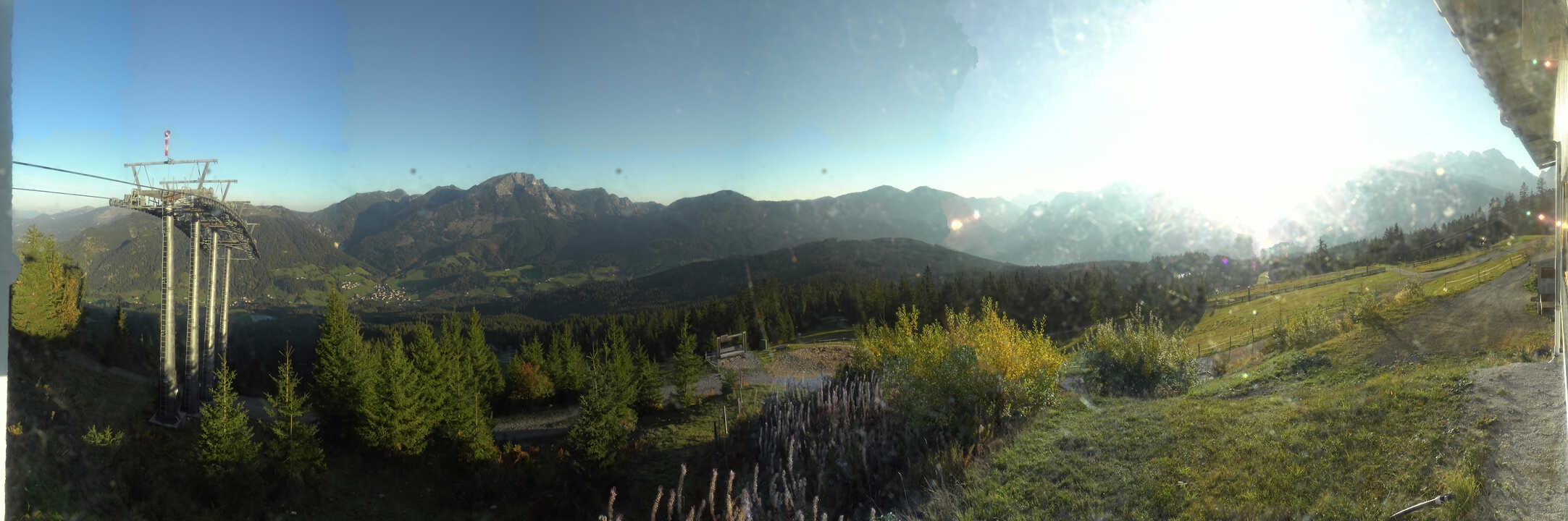 Archiv Foto Webcam Blick vom Hornspitz