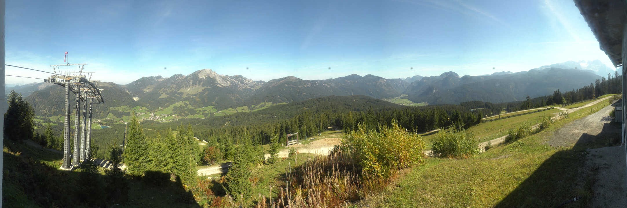 Archiv Foto Webcam Blick vom Hornspitz