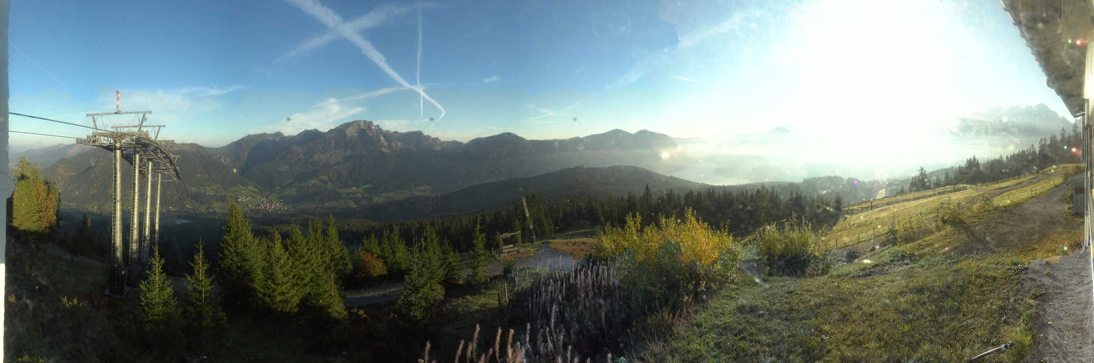 Archiv Foto Webcam Blick vom Hornspitz