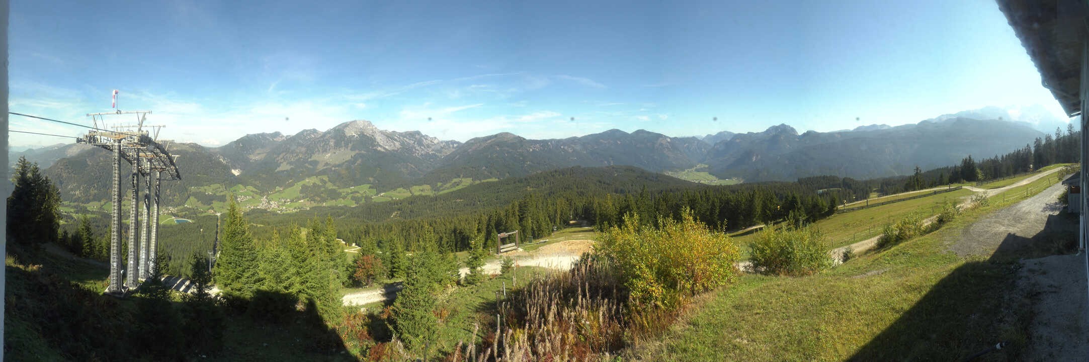 Archiv Foto Webcam Blick vom Hornspitz