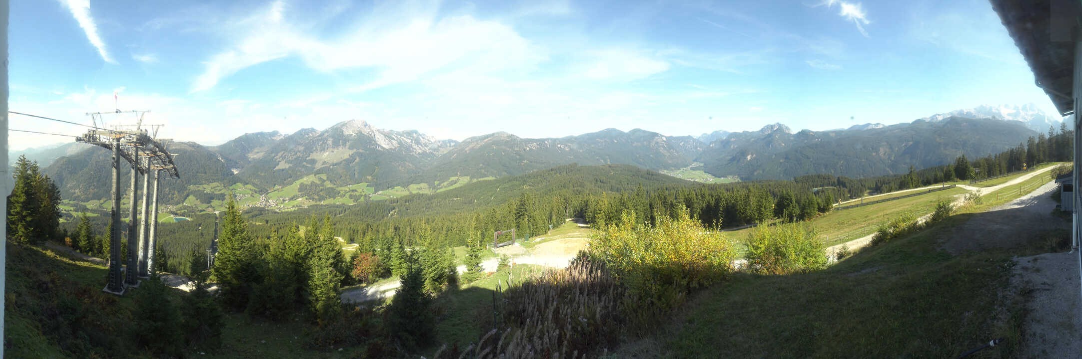 Archiv Foto Webcam Blick vom Hornspitz