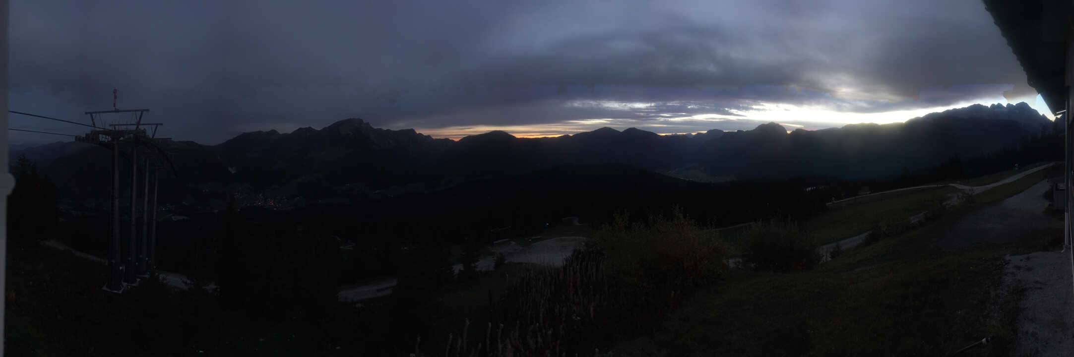 Archived image Webcam The top station Hornbahn