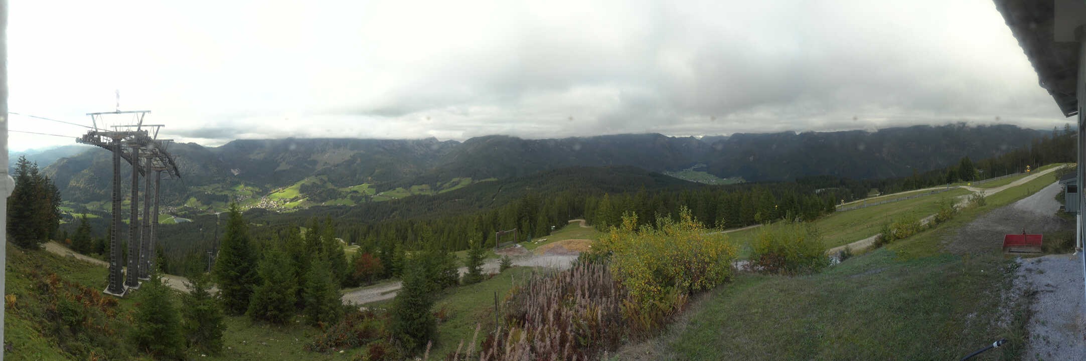 Archived image Webcam The top station Hornbahn