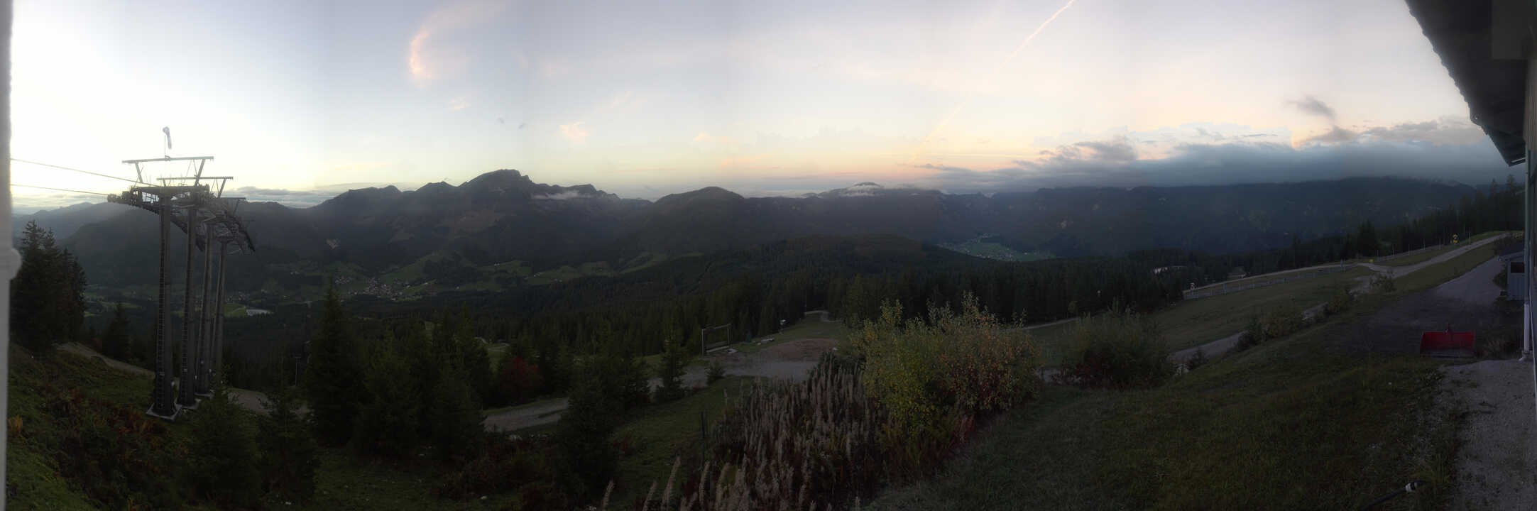 Archiv Foto Webcam Blick vom Hornspitz