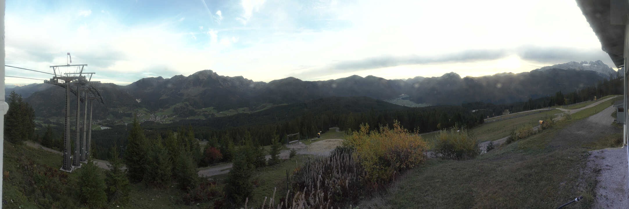 Archiv Foto Webcam Blick vom Hornspitz