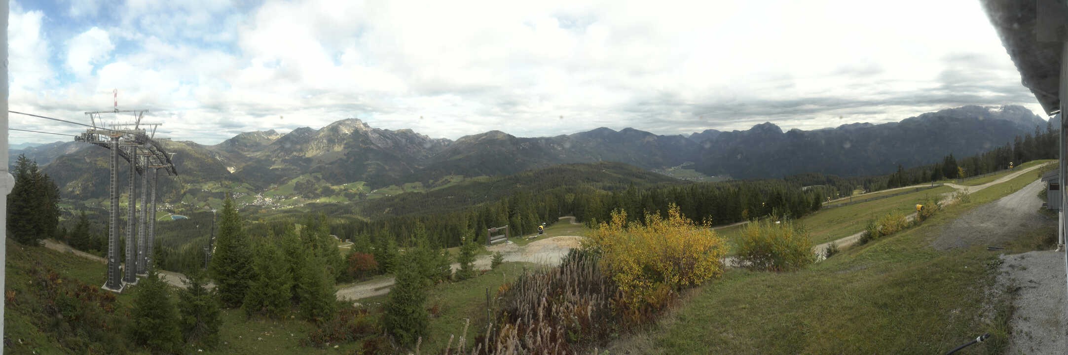 Archiv Foto Webcam Blick vom Hornspitz