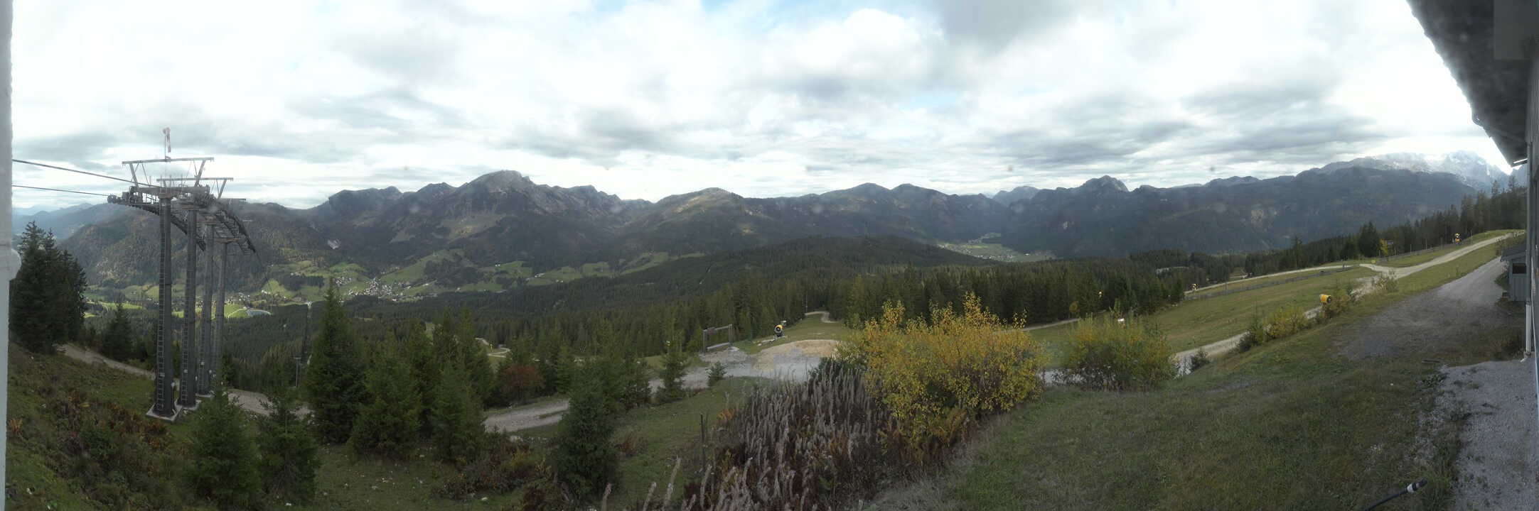 Archiv Foto Webcam Blick vom Hornspitz