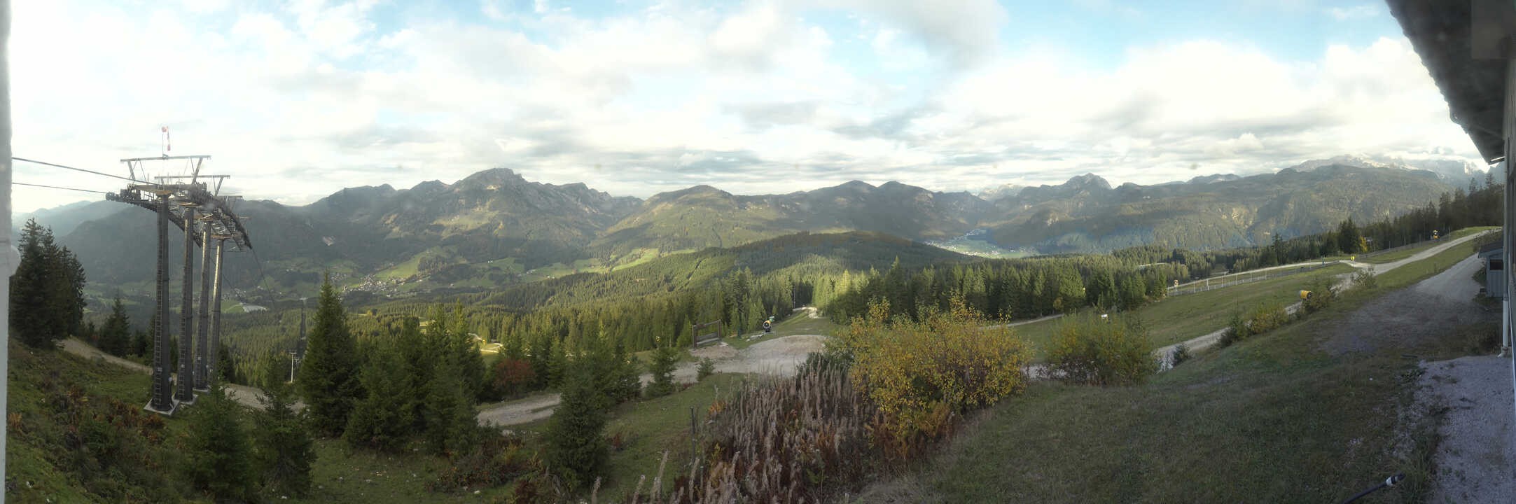 Archiv Foto Webcam Blick vom Hornspitz