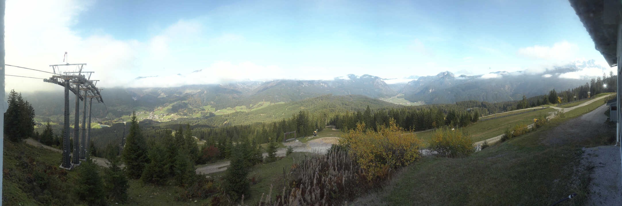 Archiv Foto Webcam Blick vom Hornspitz