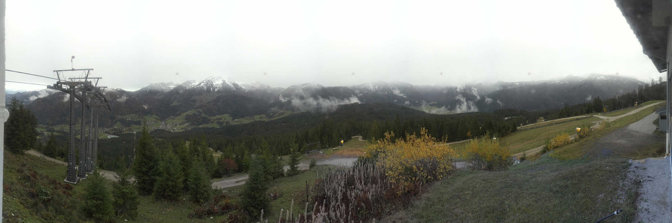 Archiv Foto Webcam Blick vom Hornspitz