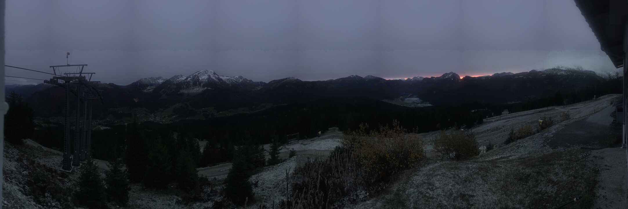 Archiv Foto Webcam Blick vom Hornspitz