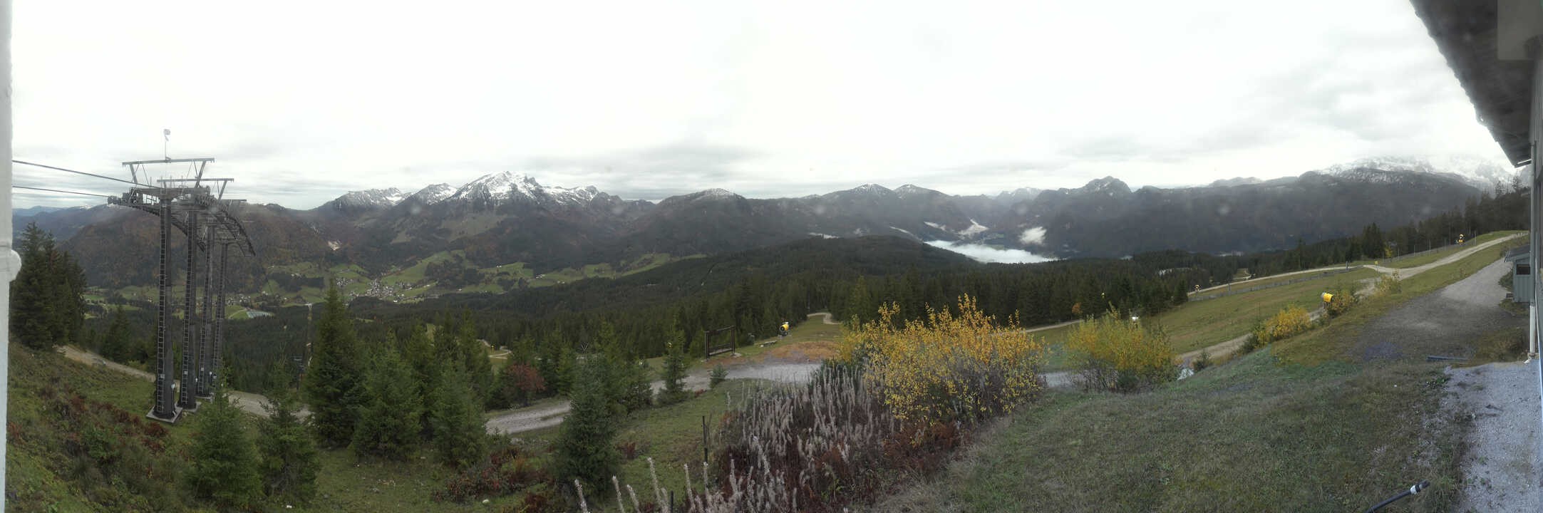 Archiv Foto Webcam Blick vom Hornspitz