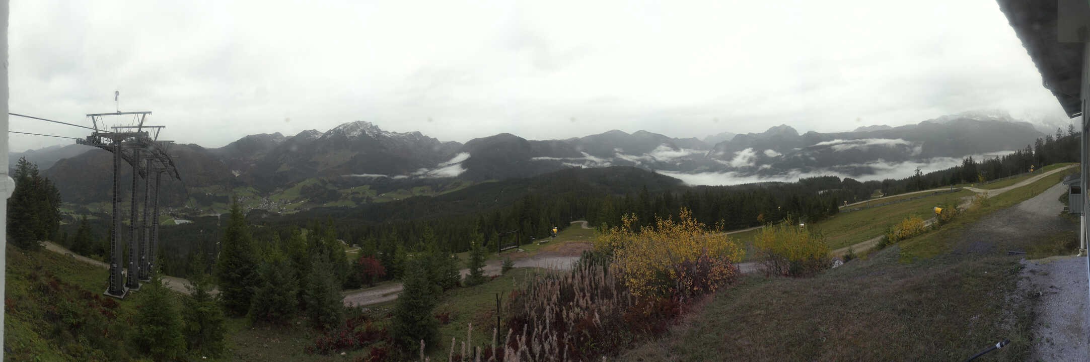 Archiv Foto Webcam Blick vom Hornspitz