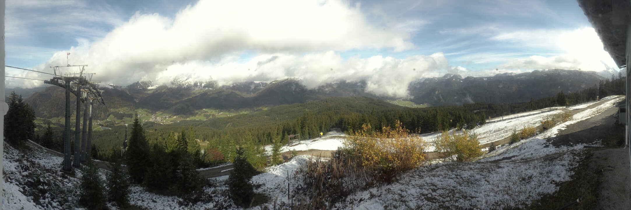 Archiv Foto Webcam Blick vom Hornspitz