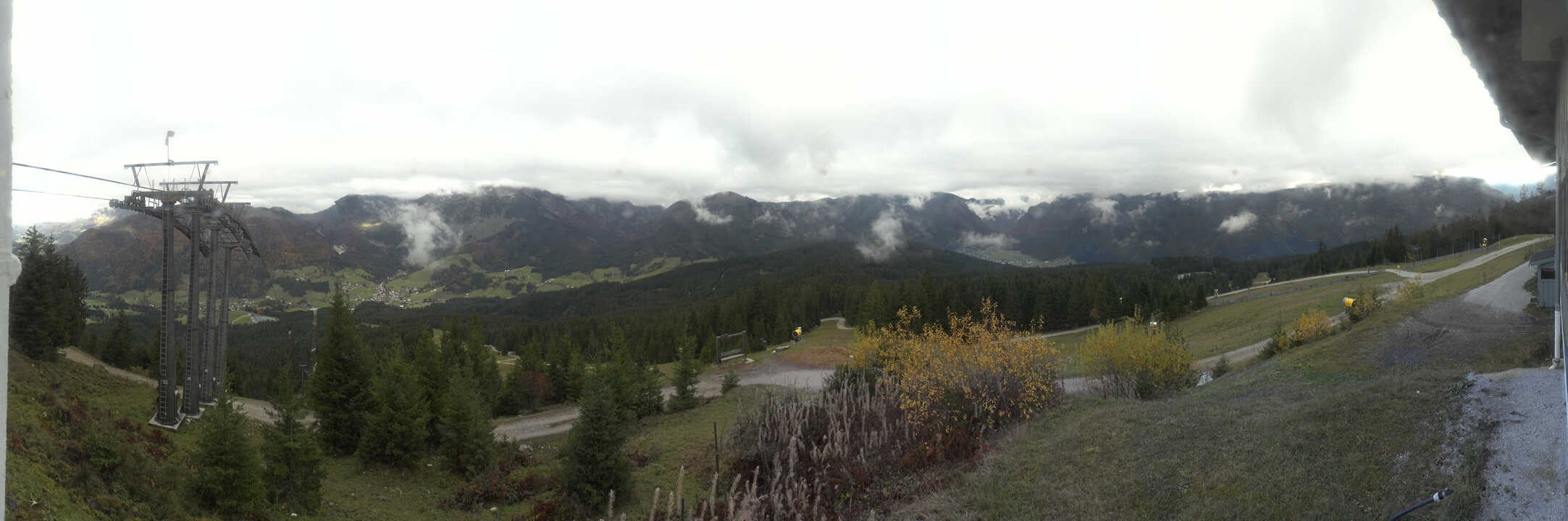 Archiv Foto Webcam Blick vom Hornspitz
