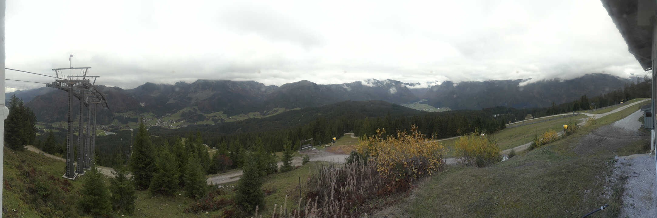 Archiv Foto Webcam Blick vom Hornspitz