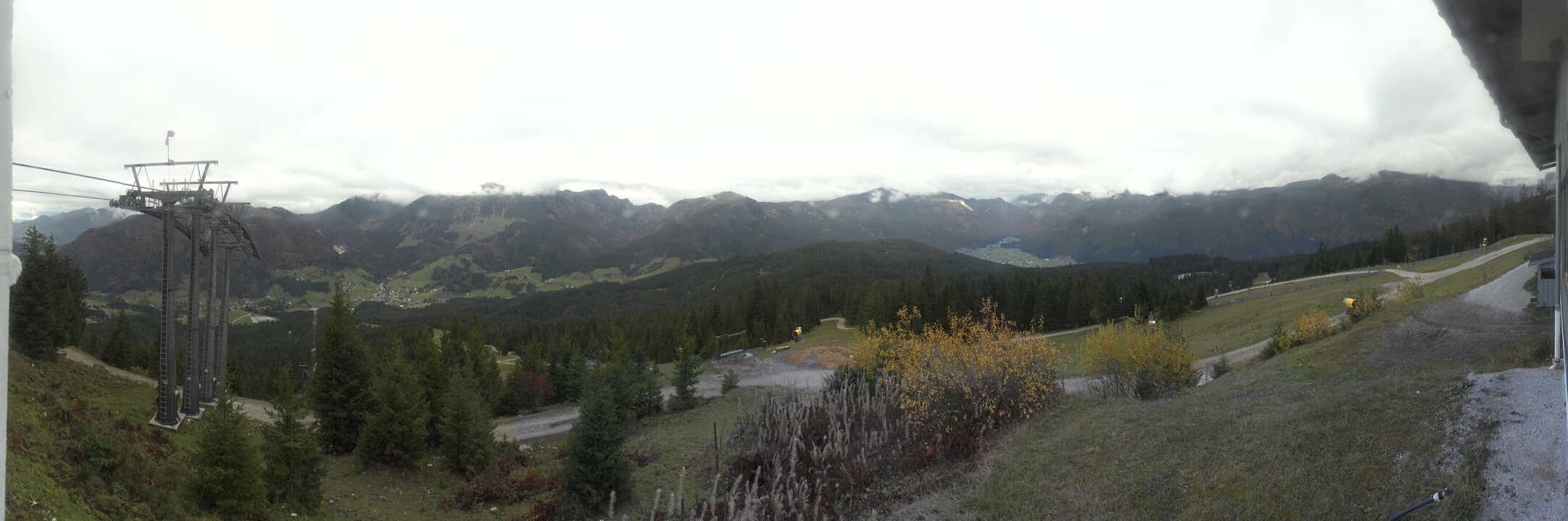 Archiv Foto Webcam Blick vom Hornspitz
