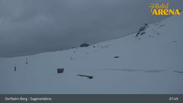 Archiv Foto Webcam Königsleiten: Bergstation Dorfbahn