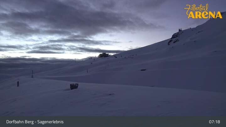Archiv Foto Webcam Königsleiten: Bergstation Dorfbahn