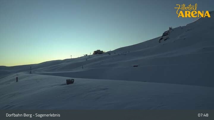 Archiv Foto Webcam Königsleiten: Bergstation Dorfbahn