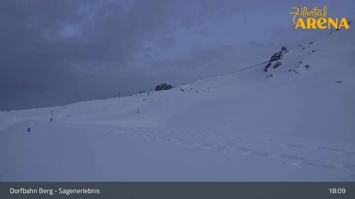 Archiv Foto Webcam Königsleiten: Bergstation Dorfbahn