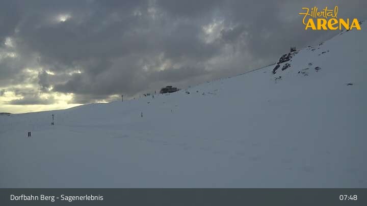 Archiv Foto Webcam Königsleiten: Bergstation Dorfbahn