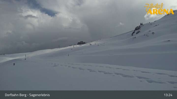 Archiv Foto Webcam Königsleiten: Bergstation Dorfbahn