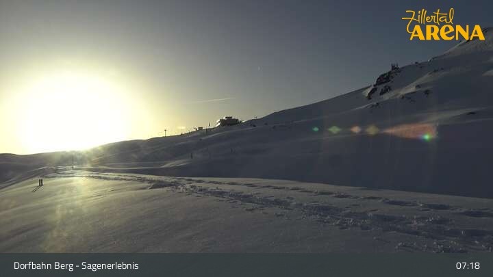 Archiv Foto Webcam Königsleiten: Bergstation Dorfbahn