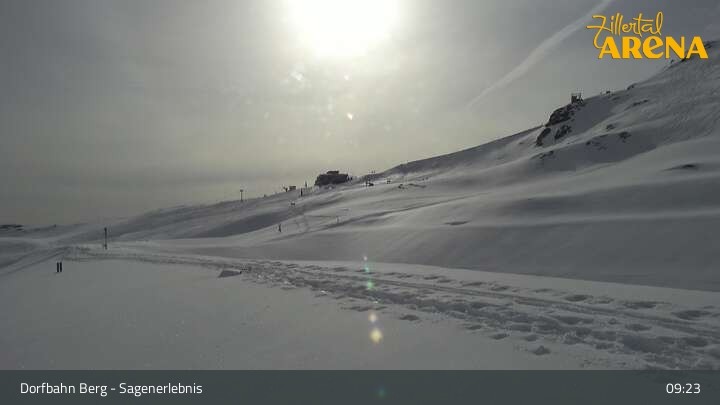 Archiv Foto Webcam Königsleiten: Bergstation Dorfbahn